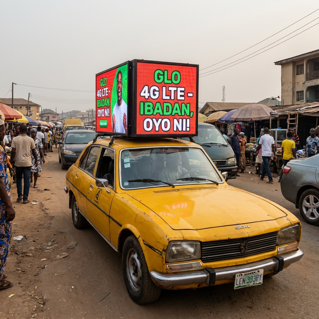 Ibadan Taxi Top Led Screens