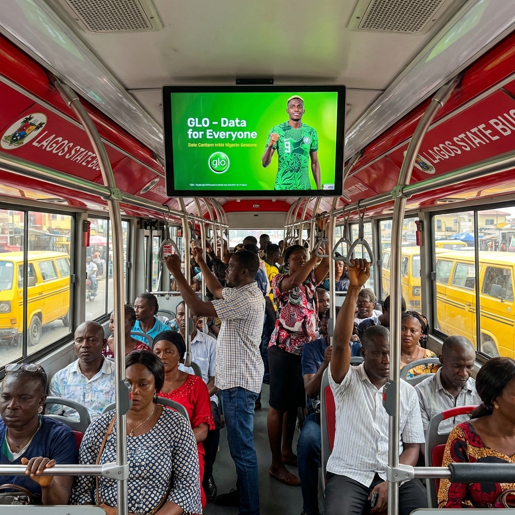 Lagos BRT Digital Screens